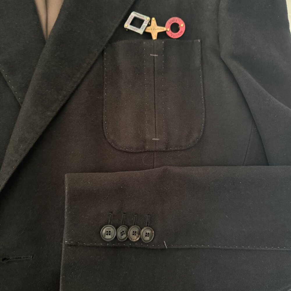 Louis Vuitton Vintage Single-Breasted Jacket, Size FR 56/ US 46 - Picture 16 of 17